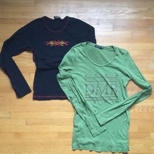 2 women’s Dave Matthews Band concert tees